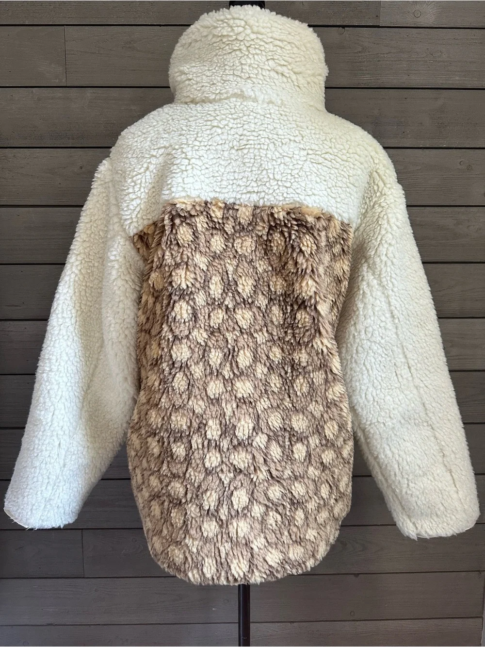 Coach nwt sherpa